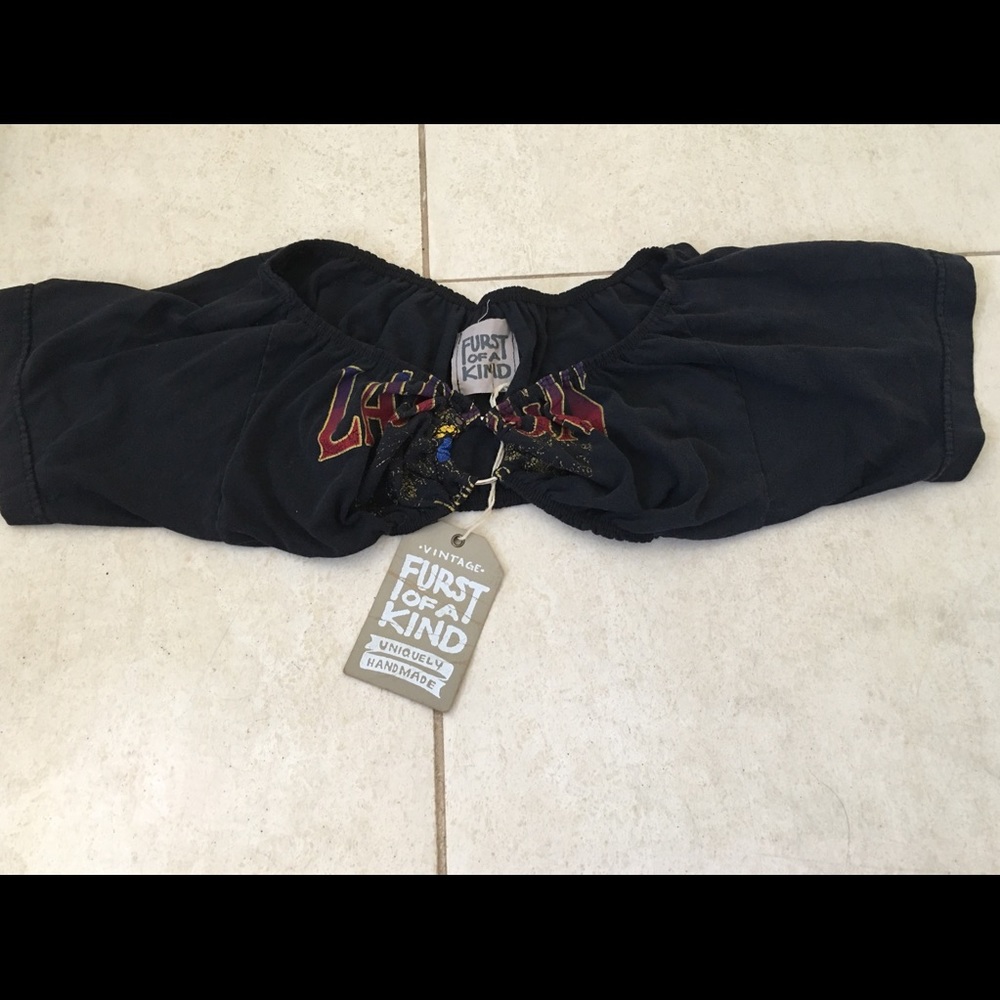 LF Furst of a Kind Vintage Off The Shoulder Top